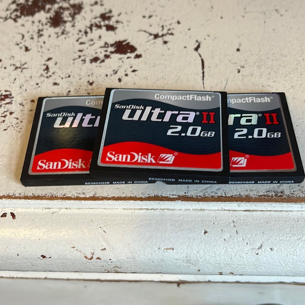 SanDisk ultra II 2.0 Compact Flash Cards